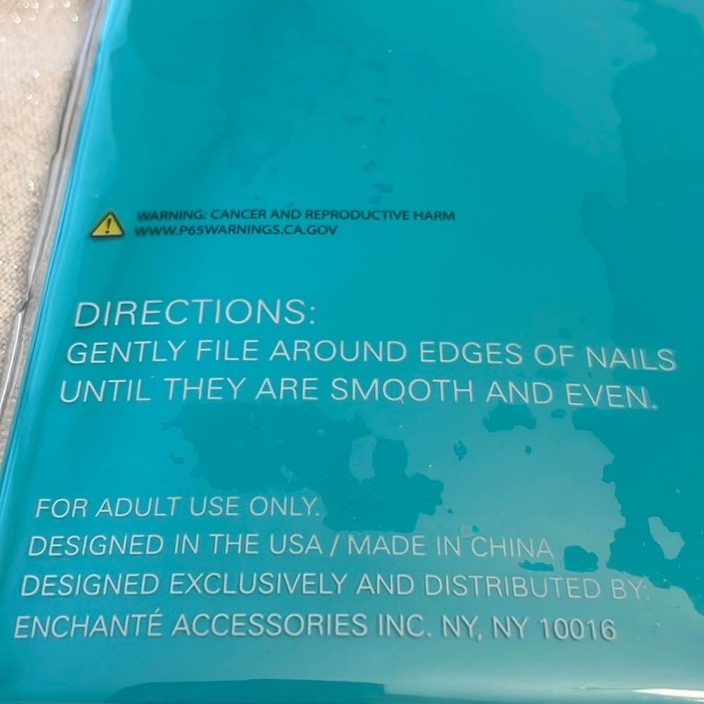 NEW Colorful Nail File Pack (5) - Picture 6 of 6